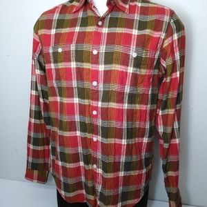 Wallace & Barnes Button Flannel Shirt